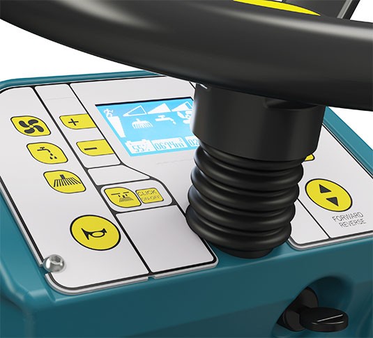 T581 Micro fregadora de suelo de conductor sentado alt 2